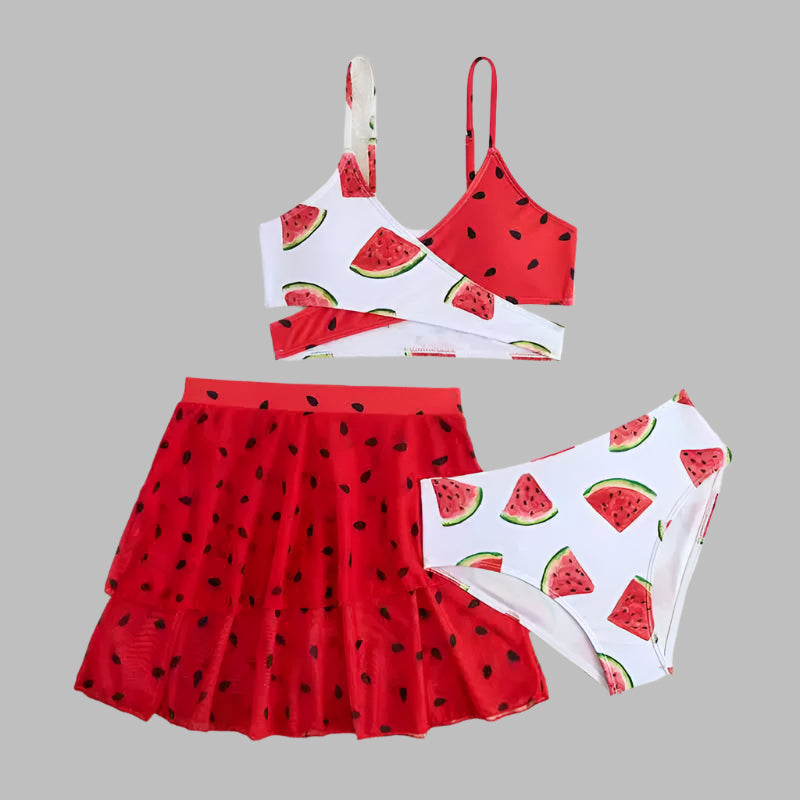 Girls Bikini Swimwear, Swimsuit Set for Girls, Kids Swimwear